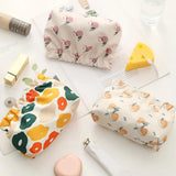 Yeknu  1pcs Travel Waterproof Shrapnel type Storage Bag, Makeup Bag, Portable Lipstick, Mini Storage Wallet