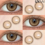 Yeknu  Color Contact Lenses Beauty Blue Lens Makeup Colorcon Fashion Natural Black Eyes Lens Natural Brown Lenses Fashion Lens