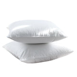 Yeknu  White Pure Cotton Pillow Core Durable Cotton Fabric Pillowcase High Resilience Non-deformable 45CM 50CM Square Pillow