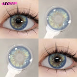 Yeknu  Cosplay Contact Lenses Cosmetic Colored Pupils Hallowen Contacts Beauty Women Makeup Blue Lens Eye Contact Cosplay Pupils