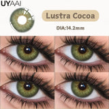 Yeknu  NEW Color Contact Lenses For Eyes Beauty Color Contact Cosmetic Beauty Natural Color Pupils Black Lens Big Eyes Green lens