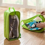 Yeknu  Multi-Purpose Transparent Shoe Storage Bag Dustproof Double Shoe Box Cover Zippered Travel Bag for Home Organization