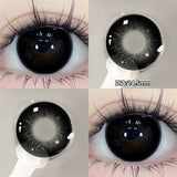 Yeknu  1 Pair(2pcs) Brown Beauty Colored Contact Lenses for Eyes Purple Halloween Lens Big Eye Lens Natural Look Gray Blue Lens