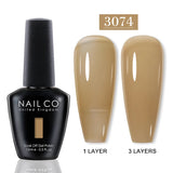 Yeknu  10ml Pearl Shell Color UV Gel Nail Polish Semi Permanent Golden Nail Art Gel Varnish Hybrid Nail Gel Polish Manicure Base
