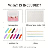 Yeknu  10pcs Black Cat's Eye Handmade Nails Hot Girl Glitter Colors Press on Nail Short Oval Fake Nail for Women&Girl False Nail Art