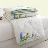 Yeknu 2025 new washed cotton summer quilt skin-friendly grinding summer cool quilt printing student dormitory air conditioner quilt