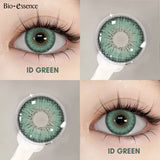 Yeknu  Color Contact Lenses ID Series Green Lense Beauty Pupils Cosmetic Makeup Blue Eyes Lens Colored Pupils Gray Natural