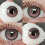 Yeknu  1 Pair Pink Series Contact Lenses for Eyes Beauty Pupils Makeup Eye Lenses for Myopia Natural Color Lenses Blue Lenses