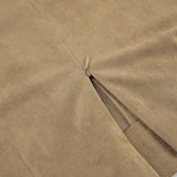 Yeknu  Autumn Retro Fashion Velvet Long Skirt Khaki Slim Straight Winter Women Skirt Zipper Solid Color Elegant Streetwear Skirt