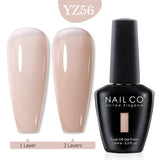 Yeknu  10ml Pearl Shell Color UV Gel Nail Polish Semi Permanent Golden Nail Art Gel Varnish Hybrid Nail Gel Polish Manicure Base