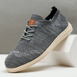 Yeknu  Men Shoes Business Formal Brogue Weave Carved Oxfords Spring Summer Wedding Dress Shoes For Men Breathable Lightweight Sneakers
