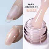 Yeknu  Jelly Transparent Gel Nail Polish Nude Pink  Color UV Soak Off Gel Varnish Jade Nail Art Gel 10ml Design Manicure