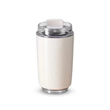 Yeknu  1PCS Tumbler Thermos Cup Milky White Coffee Mug Car Insulated Water Bottle Travel Stainless Steel Vacuum Flasks Drinking Kettle