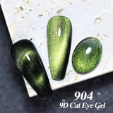 Yeknu  Transparent Cat Eye Gel Nail Polish 10ml UV Nail Art Semi Permanent Lakiery Hybrydowe Magnet SPAR Lacquer Gel Vernis Soak