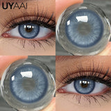Yeknu  Color Contact Beauty OMG Series Colorcon Black Lens Big Eyes Cosmetic Green Lenses Colorcon NEW NAJIA Series Blue Pupils