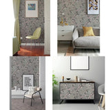 Yeknu  10M Vintage Floral Green Peel And Stick Retro European Style Self-adhesive Waterproof Wallpapers Living Room Bedroom Renovation
