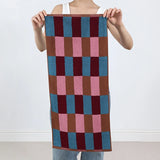 Yeknu  Retro Striped Pure Towels Soft Kindly-Skin Face Towel Bathroom Absorbent Face Adult Household Towels
