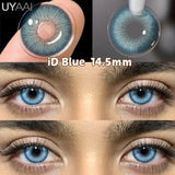 Yeknu   Color Contact Lenses NEW iD Series Beauty Green Lens Makeup Colorcon Fashion Black Eyes Lens Natural Brown Lenses For Eyes