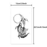Yeknu  Lasting 15 days temporary tattoo sticker waterproof non-reflective Pisces playing beads pattern sticker body art fake tattoo