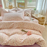 Yeknu Print Quilt Cover Girls Room Bedding Duvet Cover Skin-friendly Comforter Cover funda nordica (Pillowcase Need Order)