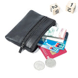 Yeknu  Women Men Coin Purse Men Small Bag Wallet Change Purses Zipper Money Bags Children Mini Wallets Leather Key Holder carteira