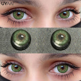 Yeknu  Color Contact Lenses Cosmetic Green Contacts Color Lens Eyes Purple Lenses Beauty Blue Lens High Quality Lenses for Women