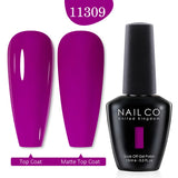 Yeknu  10ml Pearl Shell Color UV Gel Nail Polish Semi Permanent Golden Nail Art Gel Varnish Hybrid Nail Gel Polish Manicure Base