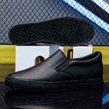 Yeknu  New Autumn White Shoes Fashion Non Slip Board Shoes Outdoor Skateboarding Loafers Comfortable Shoe Flat Male Sneakers Zapatos