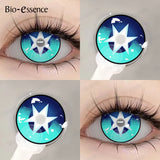 Yeknu  Halloween Pupil Cosplay Contact Lenses for Eyes Red Cosplay Lenses Anime Character Eye Contacts Blue Special Lens