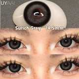 Yeknu   Color Contact Lenses NEW iD Series Beauty Green Lens Makeup Colorcon Fashion Black Eyes Lens Natural Brown Lenses For Eyes