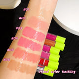 Yeknu  Lip gloss long-lasting moisturizing mirror water glass lip gloss transparent makeup natural lip plumping