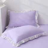 Yeknu  INS Style Pillowcases, Soft Pillow Covers for Home & Student Dorm, Large & Small Sizes, All-Match Universal Design