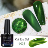 Yeknu  Transparent Cat Eye Gel Nail Polish 10ml UV Nail Art Semi Permanent Lakiery Hybrydowe Magnet SPAR Lacquer Gel Vernis Soak