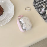 Yeknu  Korean Cute Bow Suitable for Airpods Pro Earphone Cover iPhone 3 Bluetooth Wireless Protective Cover Airpods 1/2