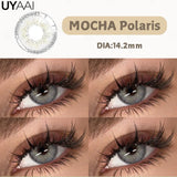 Yeknu  NEW Color Contact Lenses For Eyes Beauty Color Contact Cosmetic Beauty Natural Color Pupils Black Lens Big Eyes Green lens