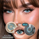 Yeknu  Contact Lenses Beauty Color Contact Blue Eye Color Lenses Natual Black Lenses Woman Accesories Natural Contact Lenses