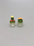 Yeknu  Miniature Precise Office Desk Decorative Cactus Succulent Healing Small Ornaments Synthetic Resin Plant Theme Desktop Accesso...