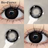 Yeknu  1 Pair Korean Lenses Colored Contact Lenses with Prescription Myopia Lenses with Degree Big Eye Lenses Gray Lenses