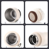 Yeknu  Thermos Bottle Stainless Steel Vacuum Gift Cup Household Office Coffee Milk Flask 500ml
