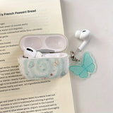 Yeknu  Smudged star butterfly suitable for airpods4 earphone cover pro second generation airpodspro2 protective cover