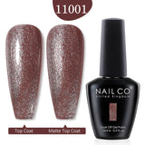 Yeknu  10ml Pearl Shell Color UV Gel Nail Polish Semi Permanent Golden Nail Art Gel Varnish Hybrid Nail Gel Polish Manicure Base