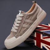 Yeknu  Men Shoes Vulcanize Canvas Shoes Lace Up Sneakers Casual Breathable Shoes Man Trainers Tenis Masculino Chunky