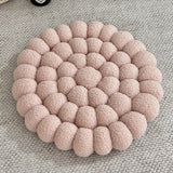 Yeknu  Solid Color Household Handmade Bay Window Mat Futon Tatami Seat Cushion Sofa Office Backrest Bed Cushion