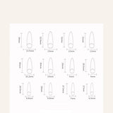 Yeknu  24pcs Long Pointed Gradient Pink False Nails y2k Sliver Flame Printed Wearable Press On Nails Full Finished Acrylic Nail Tips