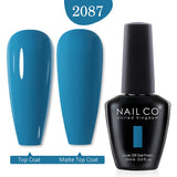 Yeknu  10ml Pearl Shell Color UV Gel Nail Polish Semi Permanent Golden Nail Art Gel Varnish Hybrid Nail Gel Polish Manicure Base