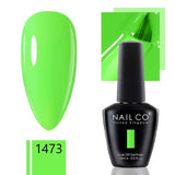 Yeknu  15ml Gel Nail Polish Semipermanente Varnishes Lacquer Esmalte Black White Color UV Lakiery Hybrydowe Vernis Gellak Polish