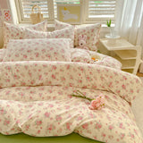 Yeknu Print Quilt Cover Girls Room Bedding Duvet Cover Skin-friendly Comforter Cover funda nordica (Pillowcase Need Order)