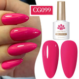 Yeknu  10ml Neon Color Nail Gel Polish Long Lasting Soak Off UV LED Gel Varnish Nail Manicure Gel Varnish