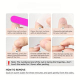 Yeknu  10pcs pure hand pressed short square nail art, beautiful fake nails, dark green glitter gradient, suitable for women to use