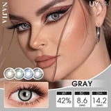 Yeknu  Color Contact Lenses Beauty Makeup Colorcon Fashion Blue Eyes Lenses Green Eyes Contact Natural Brown Lenses For Eyes